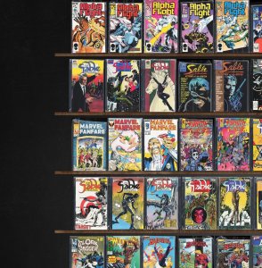Huge Lot 160+ Comics with Jon Sable, Freelance, Badger, Marvel Fanfare & More!