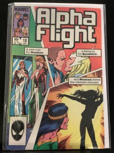Alpha Flight #18 (1985)