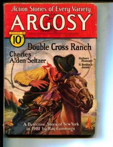 Argosy-Pulp-8/29/1931-Ray Cummings-Charles Alden Seltzer