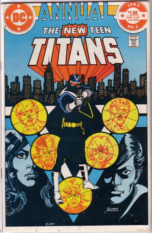 New Teen Titans   vol. 1  Annual   #2 VG
