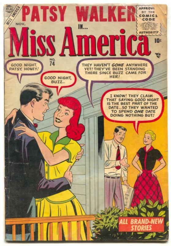 Miss America Comics #74 1955- PATSY WALKER- Hedy Wolfe G
