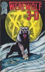 Werewolf 3-D 3D #1 Blackthorne Publishing Comics no Glasses Winter 1988 (VF+)