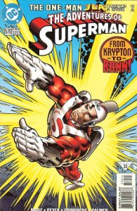Adventures of Superman #570 VF/NM ; DC | One-Man JLA 2