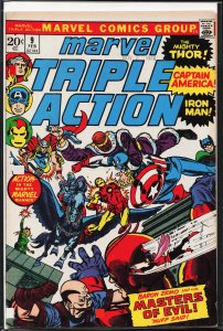 Marvel Triple Action #9 (1973) The Avengers
