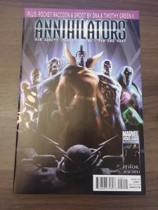 Annihilators (Marvel 2011) #1,2,3,4 (Dan Abnett Andy Lanning) Rocket & Groot 