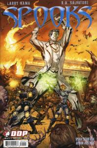 Spooks #4A VF/NM ; Devil's Due | Larry Hama R.A. Salvatore