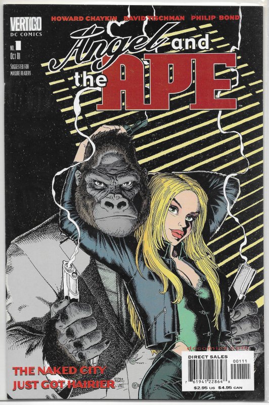 Angel and the Ape (vol. 3, 2001) #1 FN Tischman/Chaykin/Bond