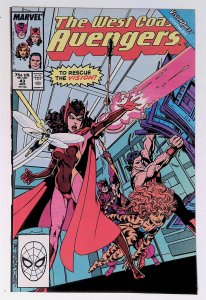 West Coast Avengers #43 (April 1989, Marvel) 7.5 VF-