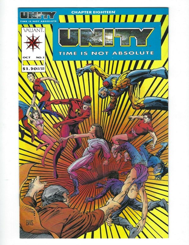 Unity 0 and 1 Valiant Comics 1992 Jim Shooter Barry Windsor Smith. 9.4 NM