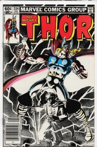 Thor #334 (1983) Thor