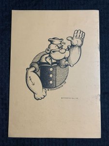 1979 THE ADVENTURES OF POPEYE The Popeye Book Volume 1 FVF 7.0