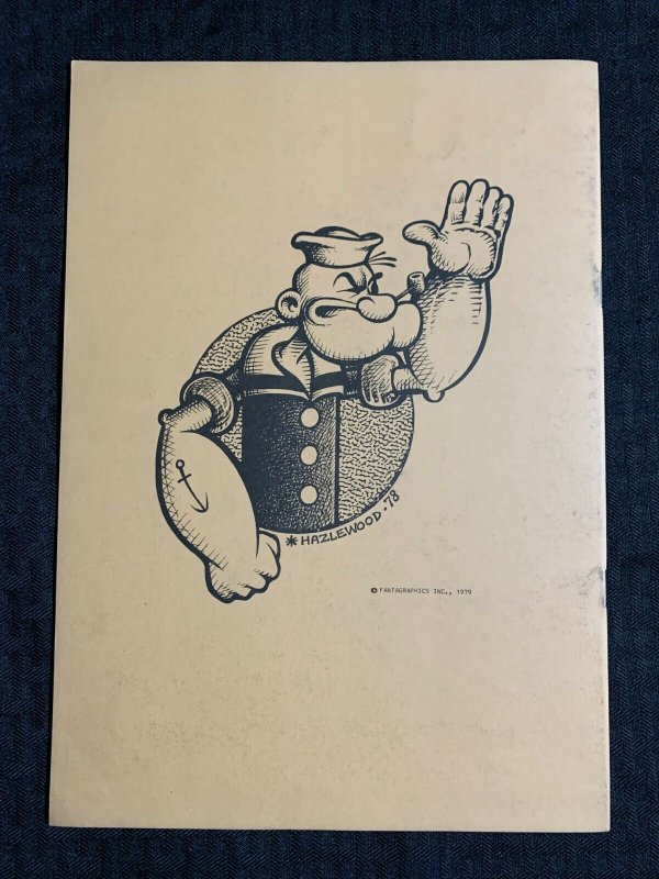 1979 THE ADVENTURES OF POPEYE The Popeye Book Volume 1 FVF 7.0