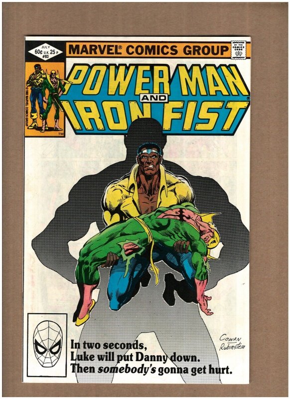 Power Man and Iron Fist #83 Marvel Comics 1982 Luke Cage VF+ 8.5