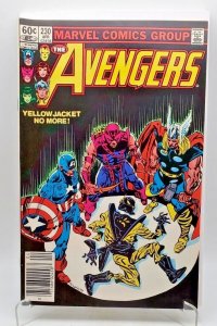 Avengers #230 (1983) Yellowjacket leaves the Avengers, Newsstand, VF/NM
