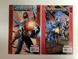 Ultimates (Marvel 2002) #1,2,3,4,5,6,7,8,9,10,11,12,13 Mark Millar Bryan Hitch 