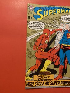 Superman #220 (1969) Sulver she flash cover