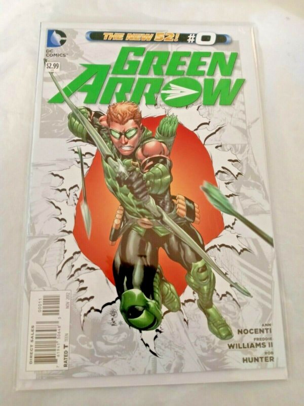 Green Arrow Issue #0 The New 52 DC Comics Nov 2012 NM 