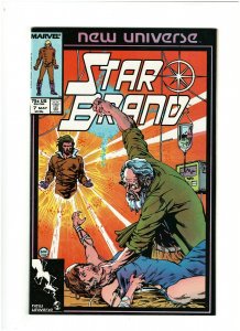 Star Brand #7 VF+ 8.5 Marvel Comics New Universe 1987 Jim Shooter