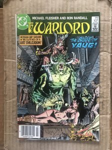 Warlord #107 Newsstand Edition (1986)