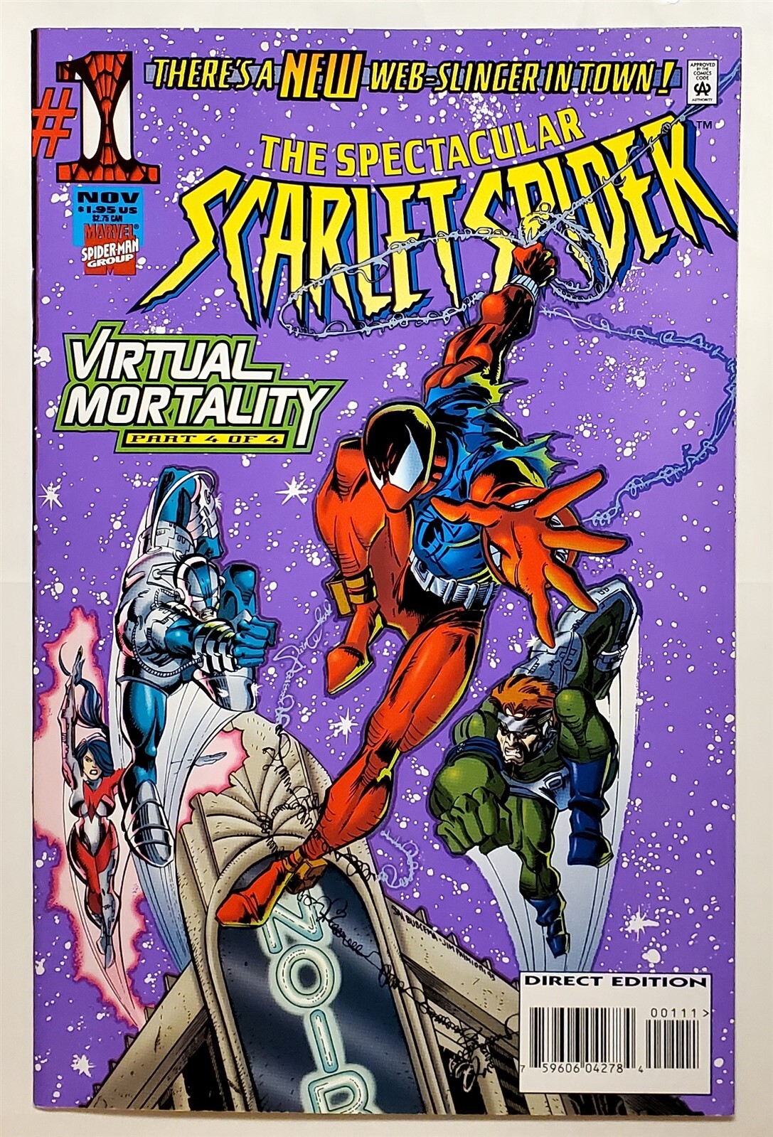 Spectacular Scarlet Spider #1 (Nov 1995, Marvel) VF | Comic Books