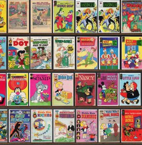 Huge Lot 120+ Comics with Tweety And Sylvester, Little Lulu & More!