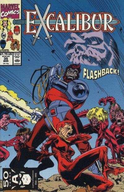 Excalibur (1988 series) #35, NM- (Stock photo)