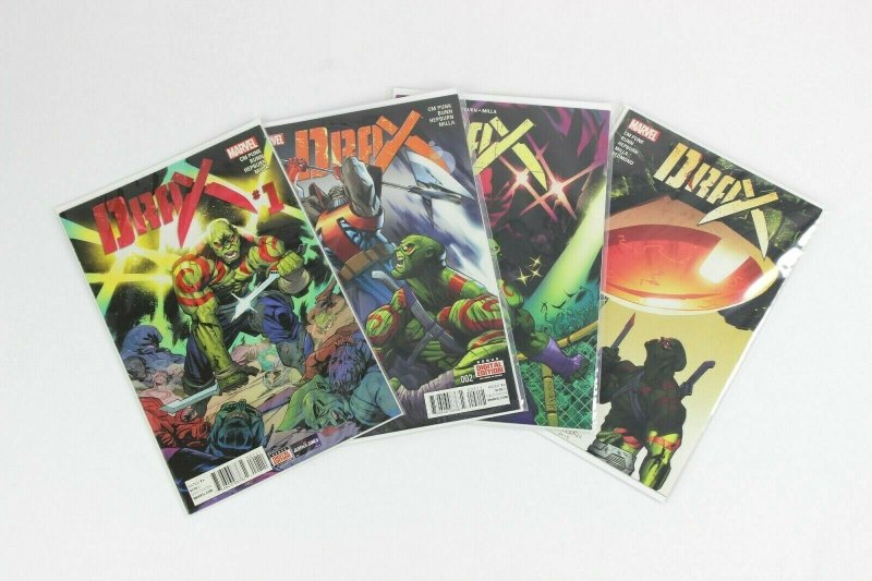 DRAX Volume 1 issues #1-4 Lot Marvel Comics 2016 written by CM Punk Cullen Bunn