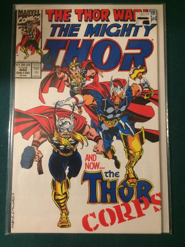 The Mighty Thor #440 The Thor War part 3 of 4