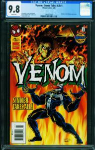 Venom: Sinner Takes All #1 CGC 9.8 1st issue-comic book-1994557007