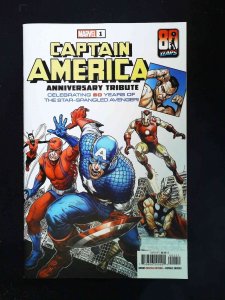 Captain America Anniversary Tribute #1  Marvel Comics 2021 Nm