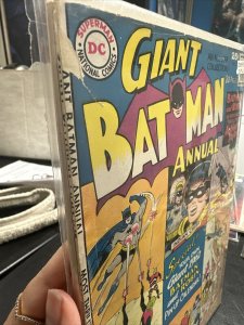 Giant Batman Annual 2 FR-GD -- DC 80-pg. Anthology Batman Family Pin-Up 1961 GH 