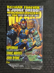 1995 WIZARD Magazine #47 SEALED Judge Dredd Cover / John Byrne with Inserts