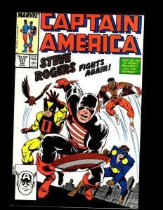 12 Captain America Comics #331 333 334 337 338 339 339 340 341 342 343 344 J412