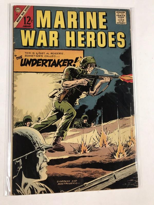 Marine Warheroes 17 5.5 Fn- Fine- War Silver Age