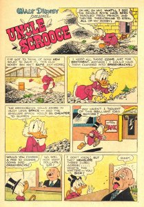 Walt Disney UNCLE SCROOGE  FOUR COLOR #495 (Sep1953) 7.0 FN/VF  All Barks!