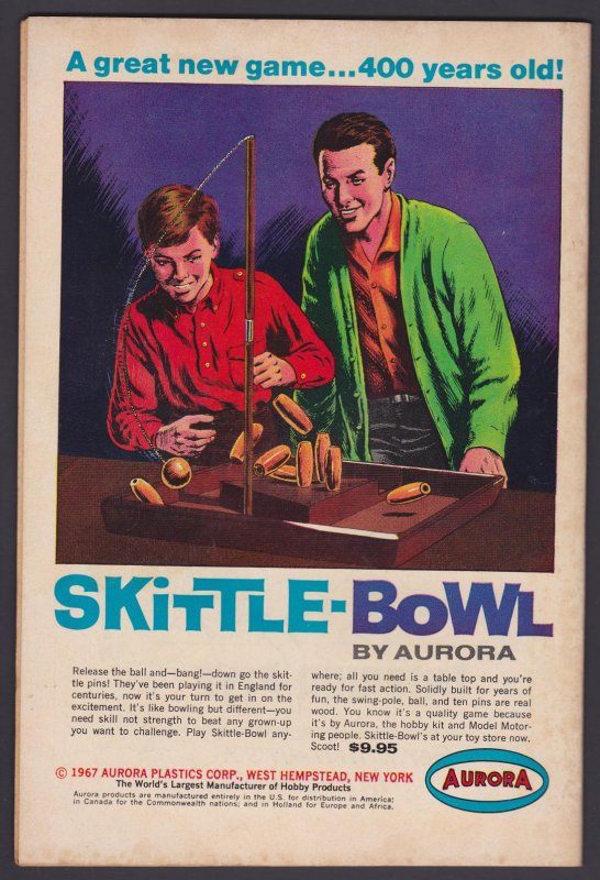 Atom #34 7.0 FN/VF DC Comic - Jan 1968 Gil Kane