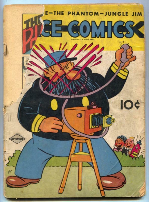 Ace Comics #54 1941- Phantom- Jungle Jim POOR