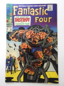 Fantastic Four #68 (1967) Marvel's First Family! Sharp Fine- Condition!