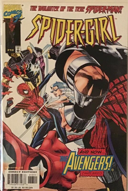 SPIDER-GIRL(MARVEL)#11-18 SPIDER-MAN’S DAUGHTER NM COND.8 BOOK LOT 