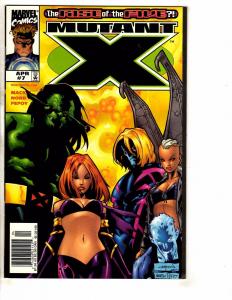 Lot Of 10 Mutant X Marvel Comics # 1 2 3 4 5 6 7 8 9 10 X-Men Wolverine GM6