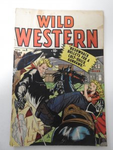 Wild Western #4 VG- Condition