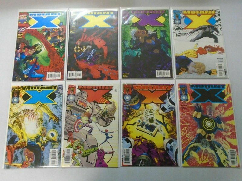 Mutant X set #1-32 + 3 Annuals 8.5 VF+ (1998-2001 1st Series)