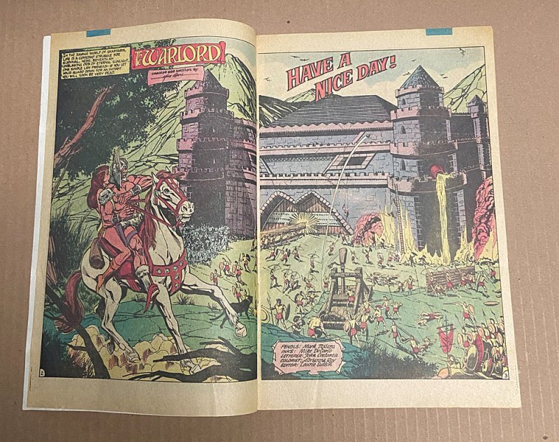 Warlord #55 ( 2.0 GD )  Mike Grell, Texiera Art / Newsstand / March 1982