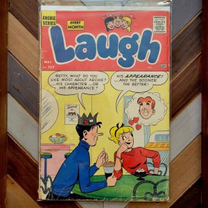 ARCHIE Comics ×3: LAUGH #122 (1961) ARCHIES GIRLS #93, 130 Betty/Veronica (1963)