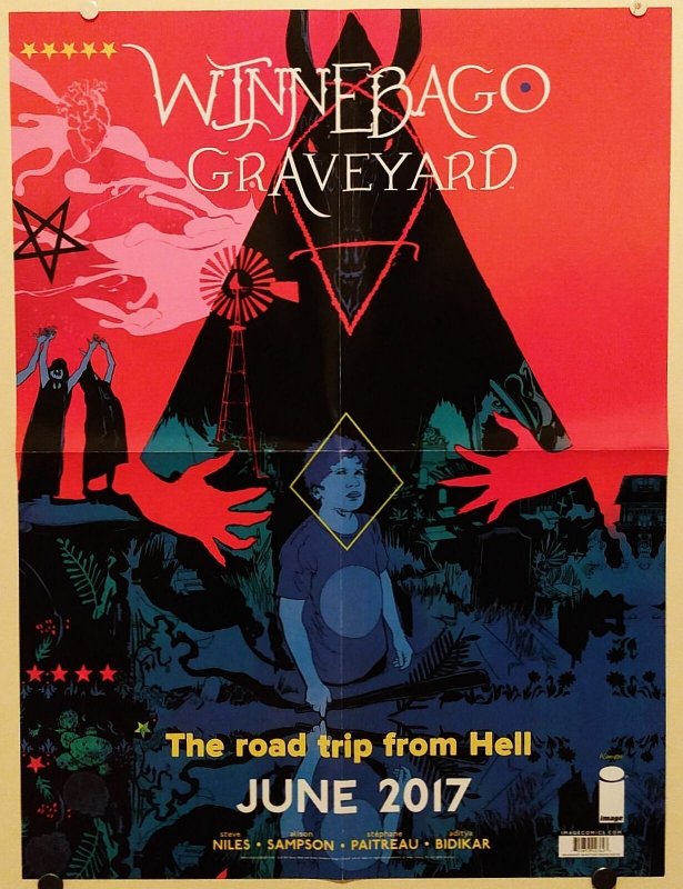 Winnebago Graveyard #1 Sampson Folded Promo Poster Image 2017 (18x24) New FP354