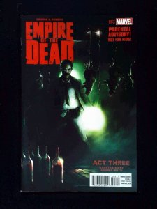 Empire Of The Dead Act Three #3  Marvel Comics 2015 Vf+