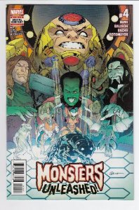 MONSTERS UNLEASHED (2017 MARVEL) #4 CVR A RB SILVA