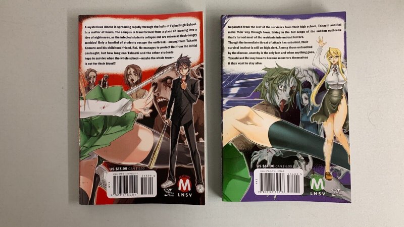 Highschool of the Dead Color Omnibus, Vol. 1 by Daisuke Sato