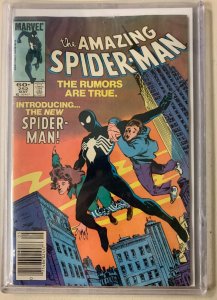 Amazing Spider-Man #252 Newsstand Marvel 1st Series (4.0 VG) (1984)