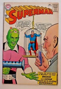 Superman v1 #167 fn, New Origin of Brainiac